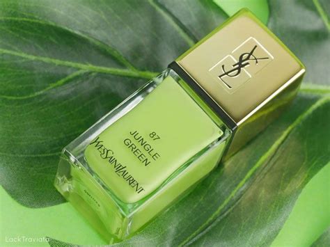 ysl jungle green nail polish|ysl beauty nail varnish.